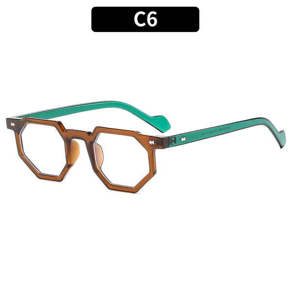 Flavio Geometric Acetate Glasses Frames
