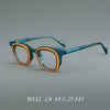 New retro plate glasses 30112 fashion spell material frame Danyang spot wholesale can be matched with myopia presbyopia