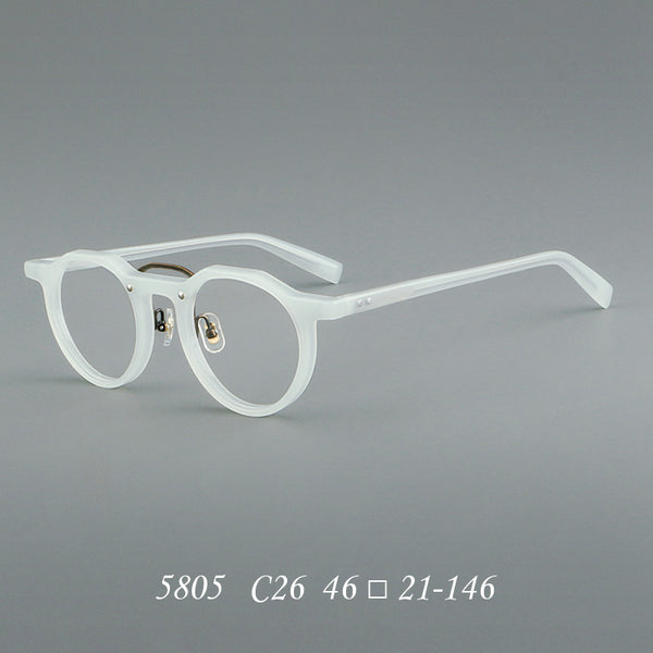 Cross-border new plate glasses, retro frames, Japanese glasses 5805 flat glasses, spot wholesale, can be matched with myopia