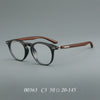 Cross-border retro wood grain leg frame 00363 fashion trend glasses Danyang spot wholesale can be matched with myopia presbyopia