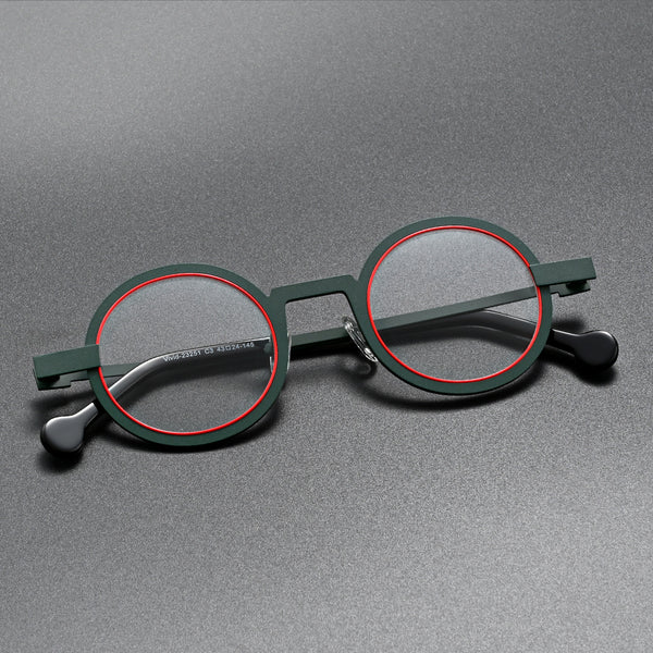 Evans Retro Alloy Glasses Frame