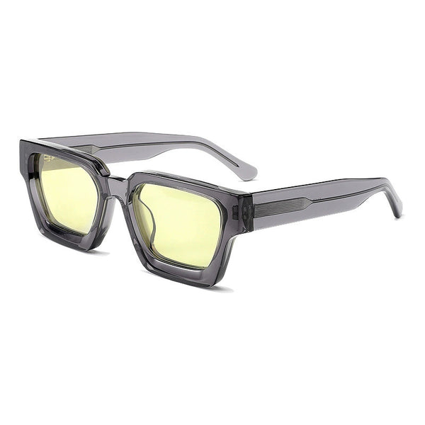 Lew Premium Series Vintage Square Acetate  Sunglasses