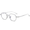 Niren Titanium Geometric Glasses Frame