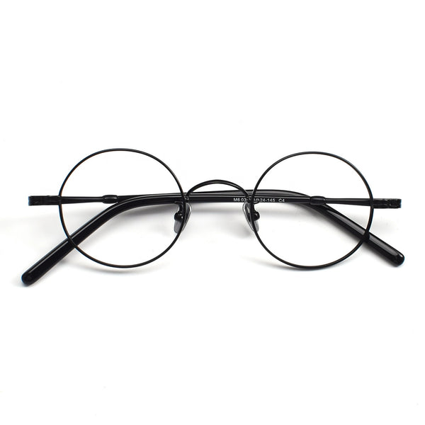 Udo Titanium Round Glasses Frame