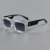 Monk Retro Premium Series Retro Rectangle Acetate Sunglasses