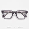 98369 European and American personalized thick frame literary and retro concave section myopia glasses frame trendy men's and women's flat mirror holder