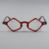 Cross-border new rhombus plate glasses frame for men and women can be matched with myopia niche personalized fashion plate frame 2396