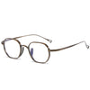 Niren Titanium Geometric Glasses Frame