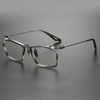 Hudon Versatile Rectangle Pure Titanium Glasses Frame