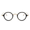 Schloss Titanium Vintage Round Eyeglasses Frame