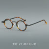 New plate small round frame glasses V17 retro eye frame metal flat light Danyang spot wholesale, can be equipped with reading glasses