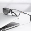 Sports Outdoor Aluminum Magnesium Ultra-Light Color-Changing Multi-Focal Reading Glasses