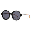 2026 European and American fashion street photography retro literary sunglasses modern charm INS wind anti-blue sunglasses cross-border