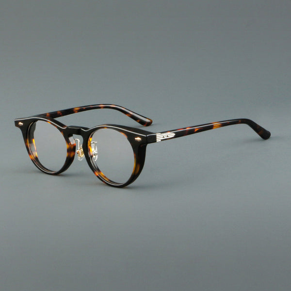 Mario Vintage Oval Acetate Eyeglasses Frame