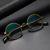 Farid Titanium Round Glasses Frame