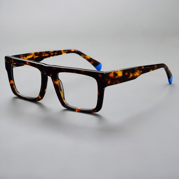 Roylan Retro Rectangle Acetate Glasses Frame