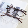 0365 new Japanese and Korean retro square personalized TR90 myopia glasses frame men's and women's literary flat mirror holder can be matched with degrees