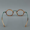 New plate small round frame glasses V17 retro eye frame metal flat light Danyang spot wholesale, can be equipped with reading glasses