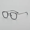 Brisby Retro Titanium Square Glasses Frame