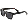 Sutton Premium Series Retro Rectangle Acetate Sunglasses