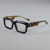 Monk Retro Rectangle Acetate Glasses Frame