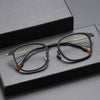 Carson Retro Titanium Acetate Glasses Frame