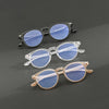 March TR90 Round Vintage Eyeglasses Frame