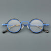 New plate small round frame glasses V17 retro eye frame metal flat light Danyang spot wholesale, can be equipped with reading glasses