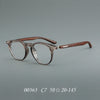 Cross-border retro wood grain leg frame 00363 fashion trend glasses Danyang spot wholesale can be matched with myopia presbyopia