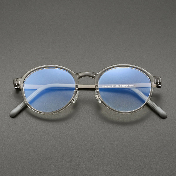 Noor Round Vintage TR90 Eyeglasses Frame