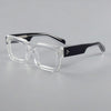 Monk Retro Rectangle Acetate Glasses Frame