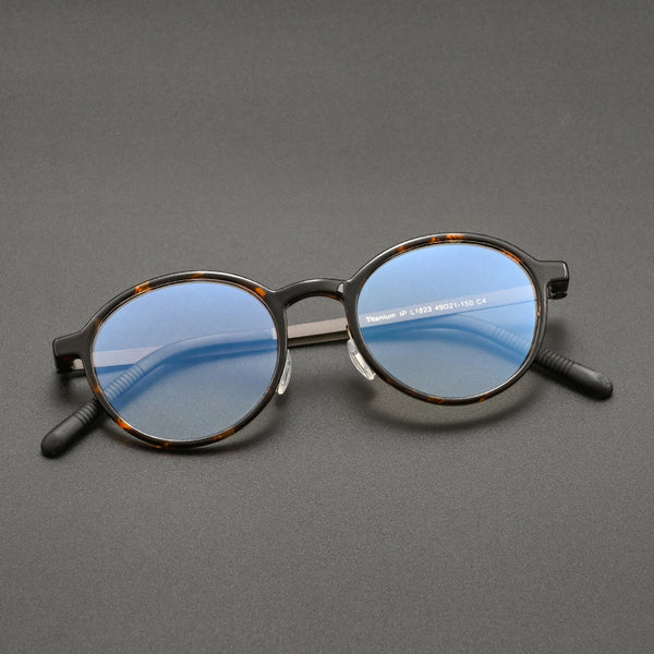 Noor Round Vintage TR90 Eyeglasses Frame