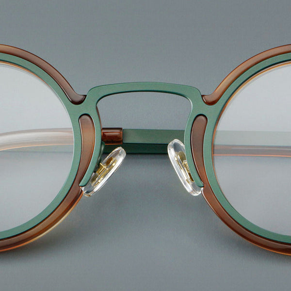 New plate small round frame glasses V17 retro eye frame metal flat light Danyang spot wholesale, can be equipped with reading glasses