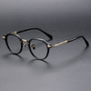 Mora Retro Polygon Acetate Glasses Frame