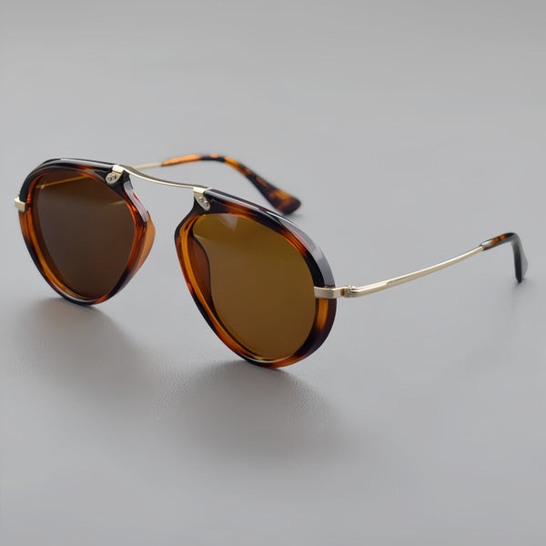 Andon Premium Series Retro Aviator Acetate Sunglasses