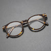 Carl Titanium Vintage Oval Eyeglasses Frames