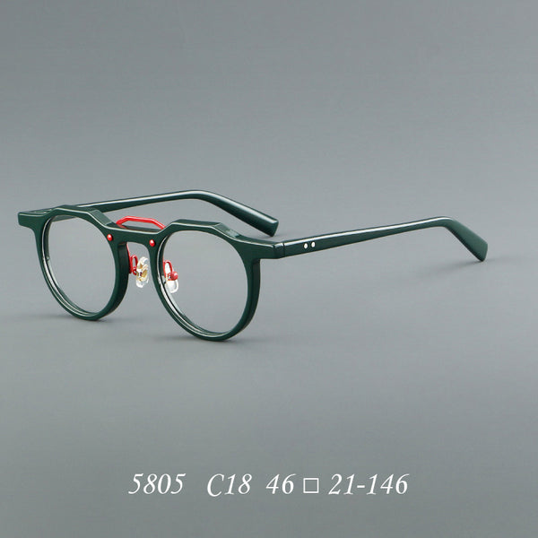 Cross-border new plate glasses, retro frames, Japanese glasses 5805 flat glasses, spot wholesale, can be matched with myopia