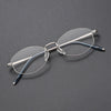 Jeff Titanium Geometric Glasses Frame