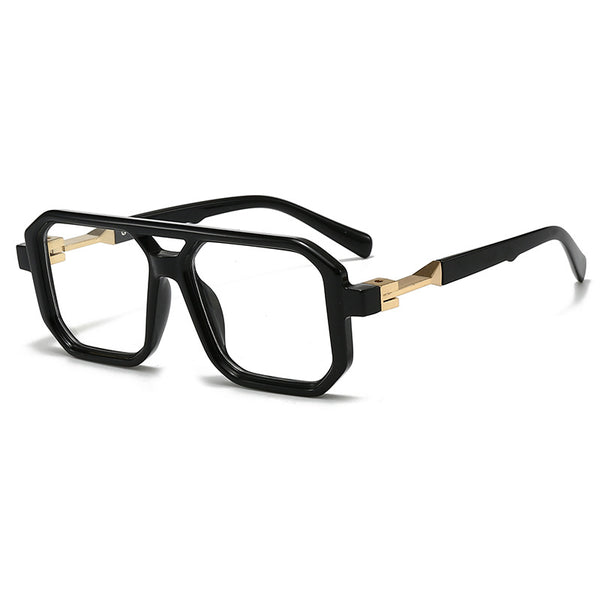 Spencer Irregular Hinged Leg Large Glasses Frame