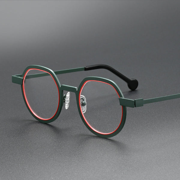 Heap Retro Alloy Glasses Frame