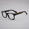 Simon Retro Rectangle Acetate Glasses Frame