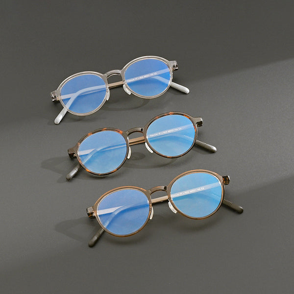 Noor Round Vintage TR90 Eyeglasses Frame