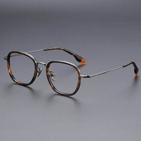 Carson Retro Titanium Acetate Glasses Frame