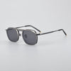 Rana Square Titanium Glasses Frame With Magnetic Sunglasses Clips