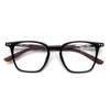 0365 new Japanese and Korean retro square personalized TR90 myopia glasses frame men's and women's literary flat mirror holder can be matched with degrees