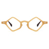Cross-border new rhombus plate glasses frame for men and women can be matched with myopia niche personalized fashion plate frame 2396