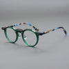 Ron Retro Round Acetate Glasses Frame
