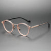 Tripi Titanium Vintage Round Eyeglasses Frame