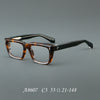 Majeed Retro Rectangle Acetate Glasses Frame