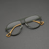 Sax Vintage Alloy Eyeglasses Frame